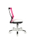 Kinderdrehstuhl Sitness S`neaker, wei&szlig;/rosa / wei&szlig;/schwarz, bis 60kg, ohne Kopfst&uuml;tze